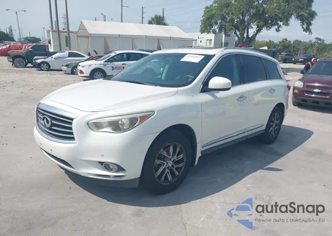2013 Infiniti Jx35 from USA, damaged, VIN 5N1AL0MM2DC334152